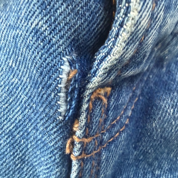 Free People We The Free Deep Trance Dropped Boyfriend Jeans 31 NWT READ - Picture 6 of 6